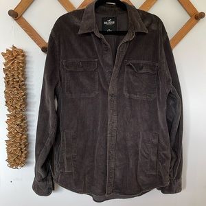 Hollister Corduroy Size XL handsome shirt/jacket. Like New